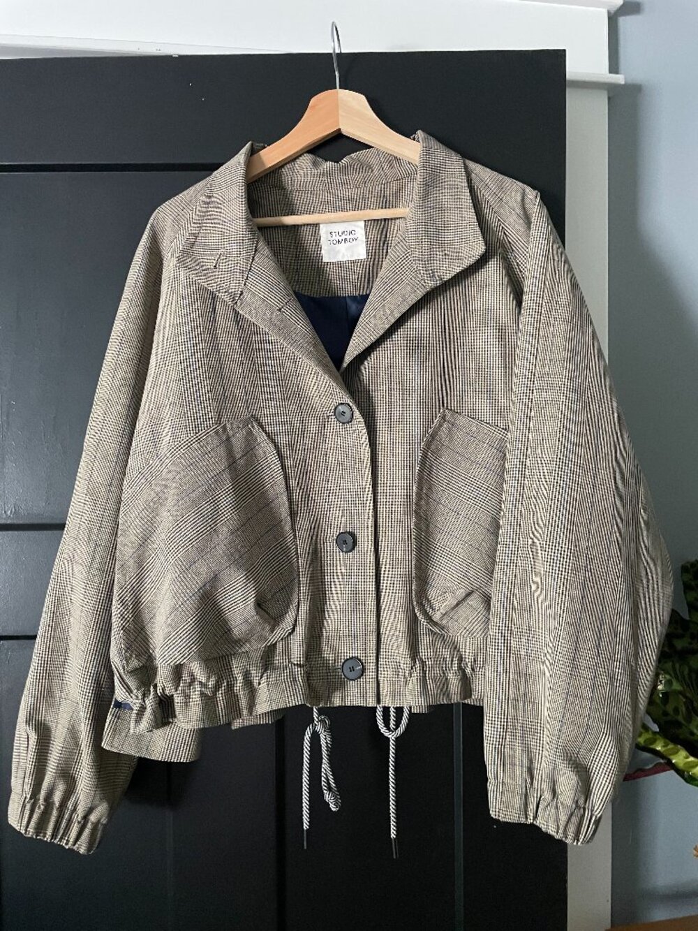 Studio Tomboy Oversized Button-up Jacket, fits size small
